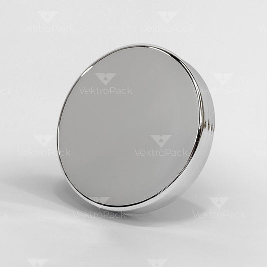 89mm Lid (Silver Chrome)